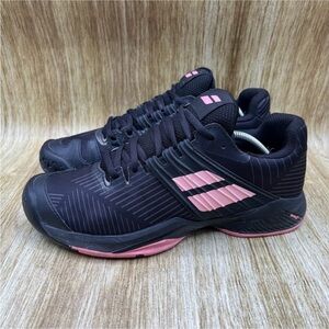 Babolat Propulse Fury All Court Women's Size 9 Black & Pink Tennis Pickleball